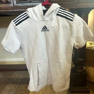 Hooded adidas pullover